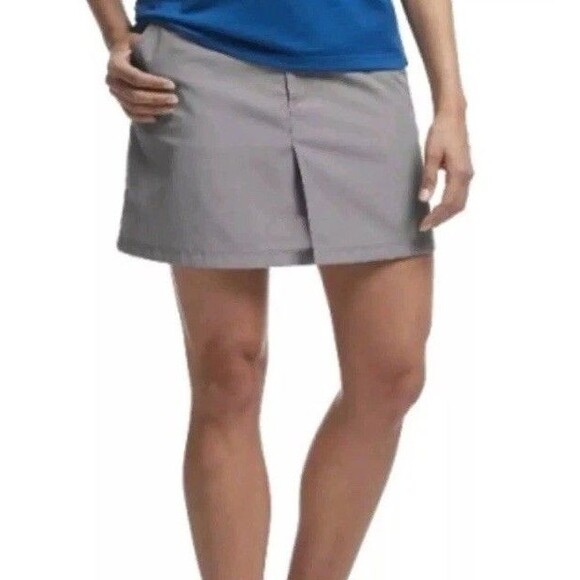 Icebreaker Merino Destiny Skirt Size 30 Wool Blend Womens Gray Heather NWT’s - Picture 1 of 13